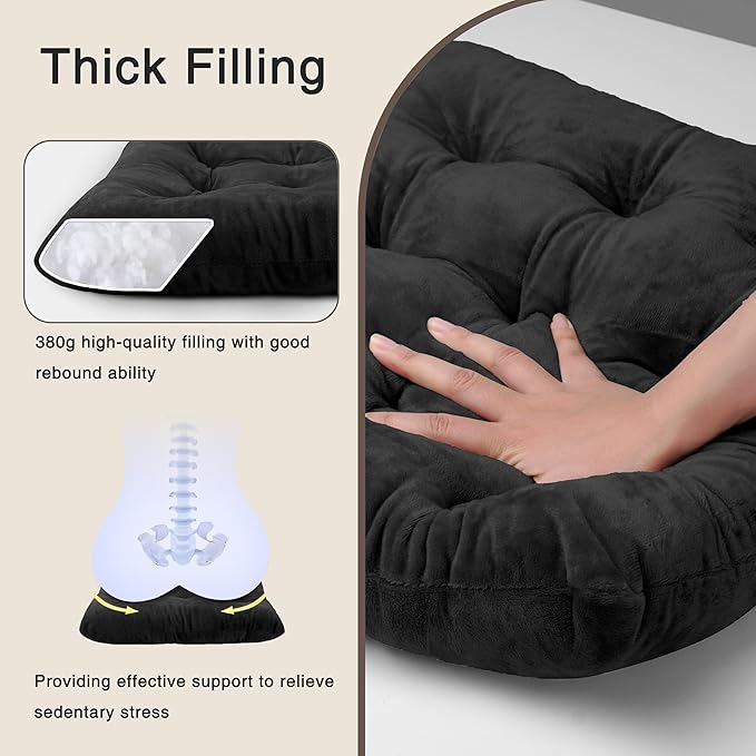OVOV 2 Pack Chair Cushions for Dining Chairs Soft Seat Cushions for Kitchen - Image 6