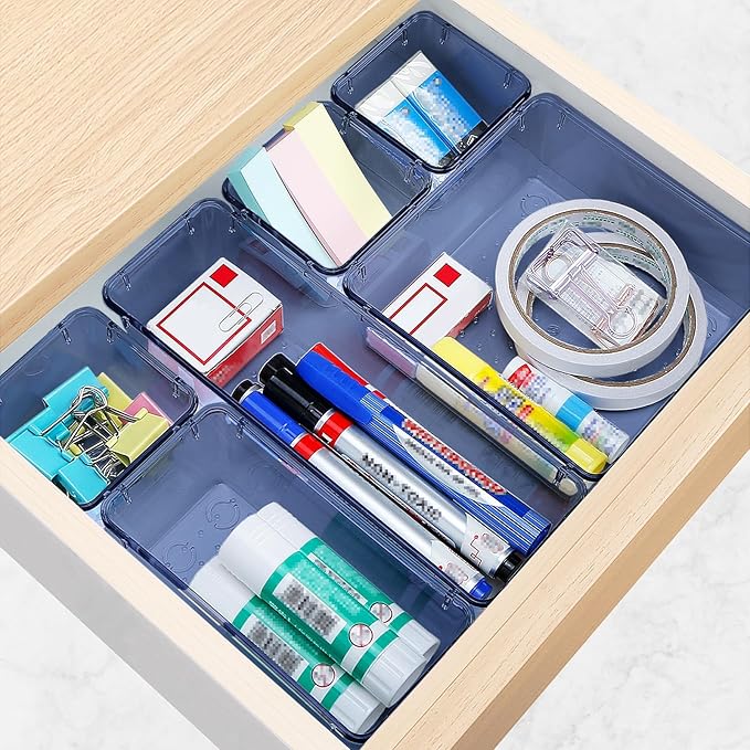 StorMiracle 25 PCS Drawer Organizer Set, 5 Varied Size Bathroom and kitchen - Image 6