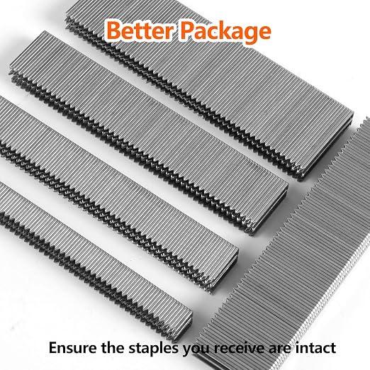 1000-Count 1-1/4 Inch Length, 18 Gauge 1/4 Inch Narrow Crown Staples, Heavy - Image 3