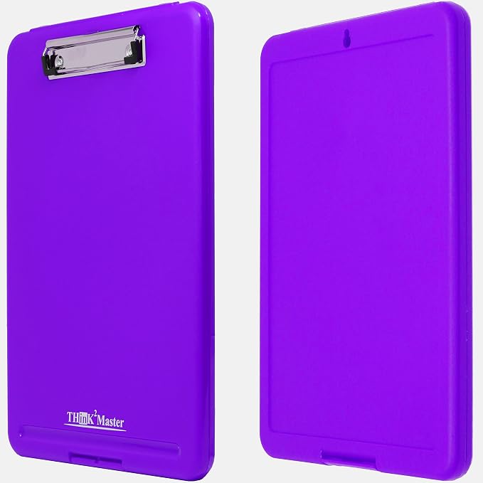 Think2Master Purple Plastic Storage Clipboard. | 25% Heavier & 25% Sturdier| - Image 5