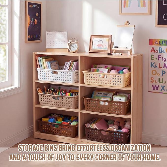 Geetery 6 Pack Classroom Storage Baskets - Image 4