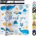 Thank You Poly Mailer 10x13 Inch 25 Pcs, Waterproof and Tear-Resistant Shipping by JOWLROEL