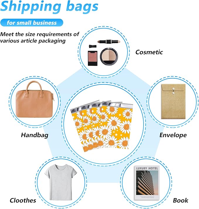25 Pcs 10x13 Inch Poly Mailer, Waterproof & Tear-Resistant Shipping Bags - Image 7