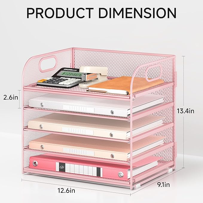 Lavatino Desk Paper Organizer - Image 6