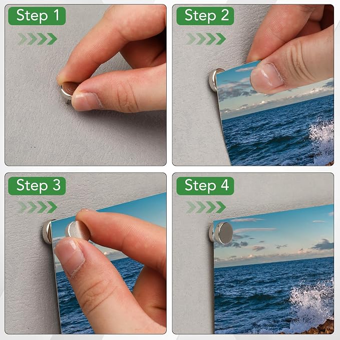 100P Magnetic Pushpin Magnetic Clips Magnet Thumb Tacks Magnet Tacks Push Pins - Image 3