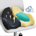 Benazcap Large Cooling Gel Memory Foam Seat Cushion by Benazcap
