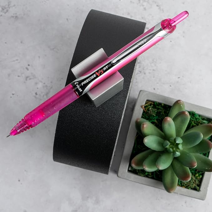 Pilot Precise V5 RT Refillable & Retractable Rolling Ball Pens, Extra Fine - Image 2