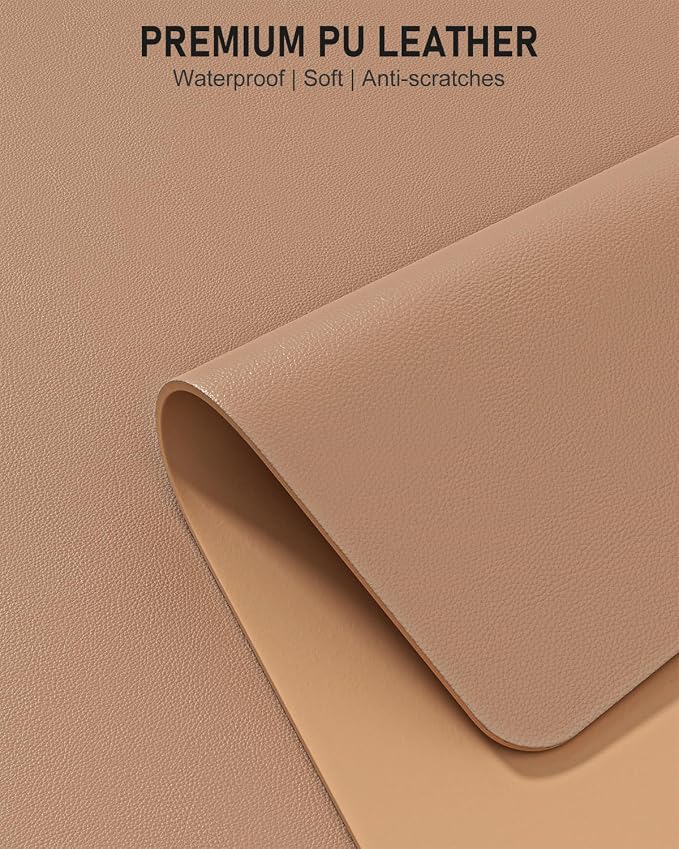 Desk Pad, Waterproof Laptop Computer Writing Mat - Image 3