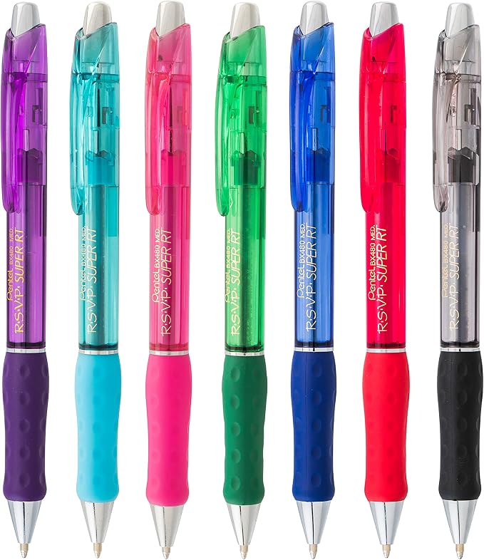 Pentel RSVP Super RT Ballpoint Pen, Medium Line - Image 6