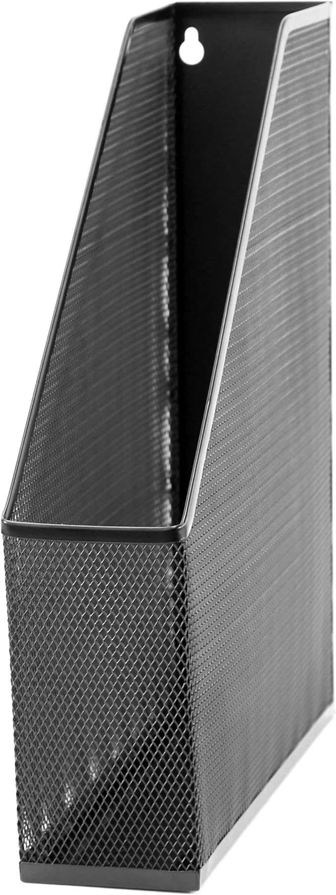 U Brands Mesh Steel Magazine File Holder, 12.5" x 9.8" x 3", Desk Organizer by UBrands