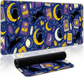 Aesthetic Desk Mat, Cute Mystic Cat Desk Pad Protector by Zotia