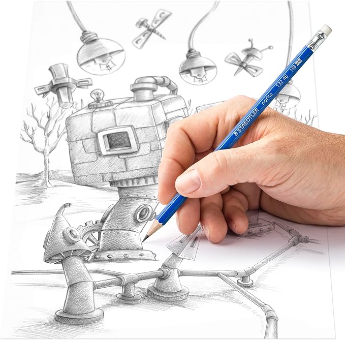 STAEDTLER Norica #2 HB Pencils Class Pack: 144 Pre-Sharpened Pencils + 12 - Image 7