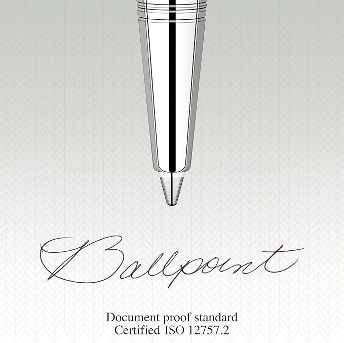 Parker QUINKflow Ballpoint Pen Refills Medium Point Black Ink 6 Count Value Pack - Image 6