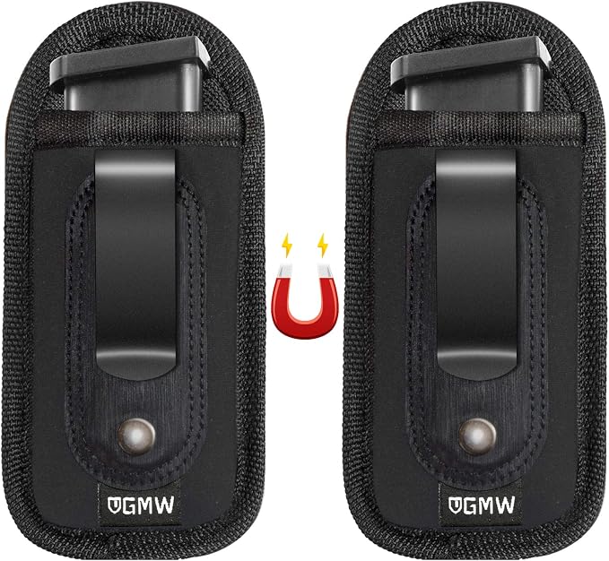 GMW Universal Magnetic IWB/OWB Magazine Holster | Magazine Pouch by GMWorld