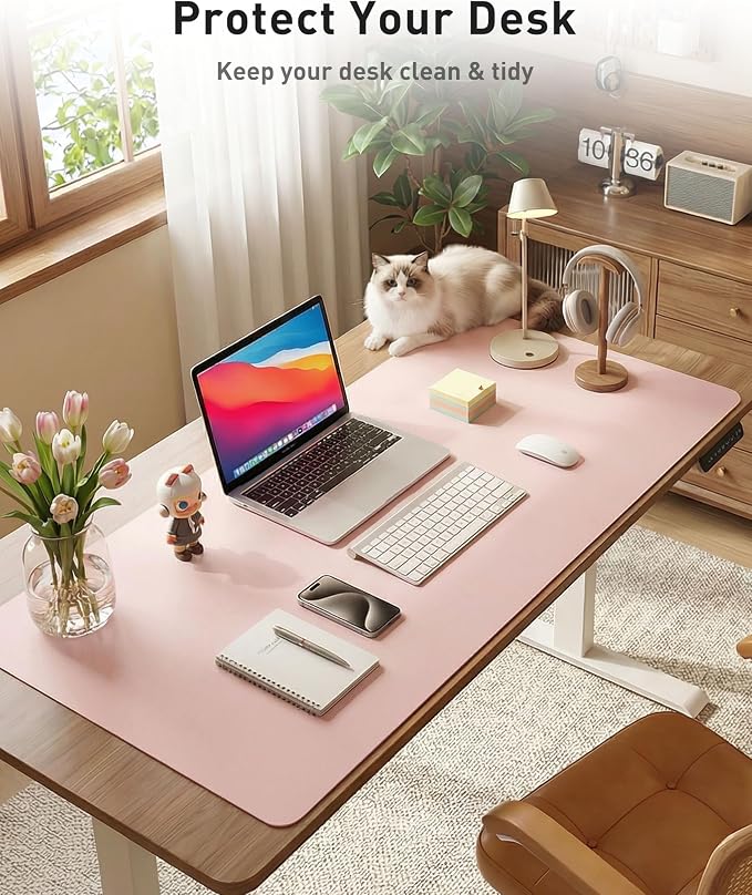 Aothia Faux Leather Desk Mat - Image 3