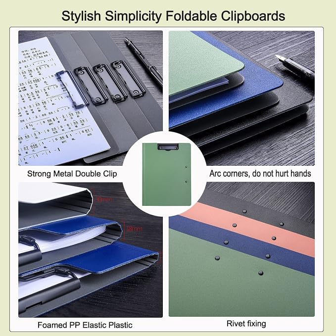 Clipboard Folder, A4 Foldable Clipboards, Office Clipboard Folder - Image 7