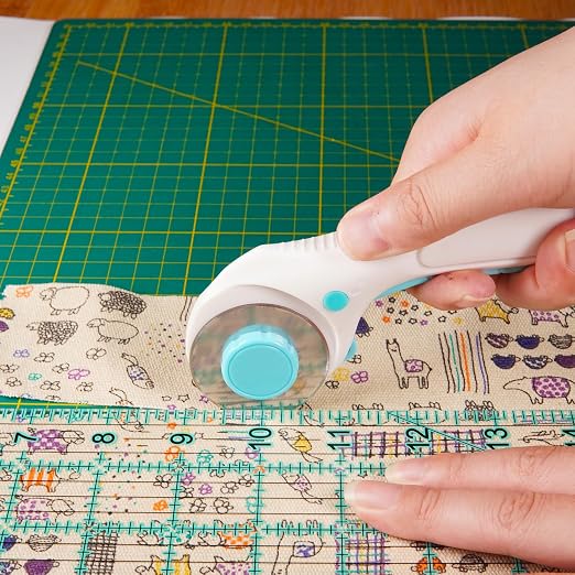 MANUFORE Quilting Ruler 6” x 12” Sewing Acrylic Ruler Anti-Slip Ruler DIY - Image 4