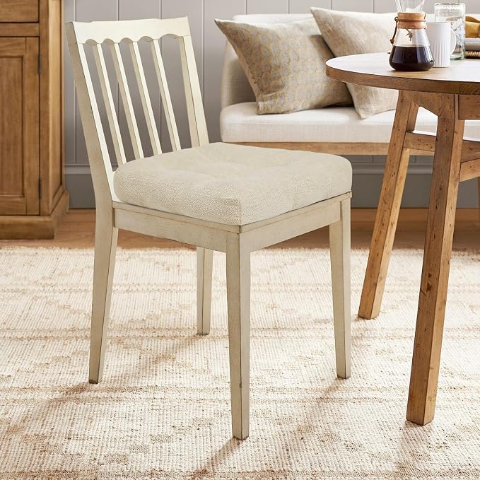 downluxe Chair Cushions for Dining Chairs 4 Pack, Tufted Indoor Chair Pads - Image 7