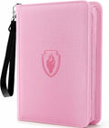 Fabmaker Premium 4 Pocket Zip Card Binder, Trading Card Binder by Fabmaker