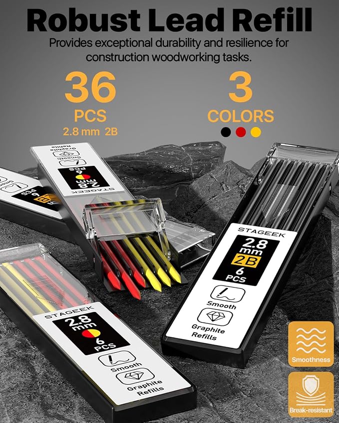 STAGEEK 3PCS Carpenter Pencils - Image 5
