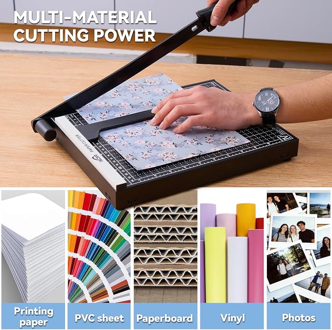 ISDIR 12 Inch Paper Trimmer - Image 6
