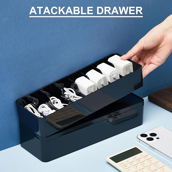 Tatuo 2 Pcs Cable Organizer Box - Image 4