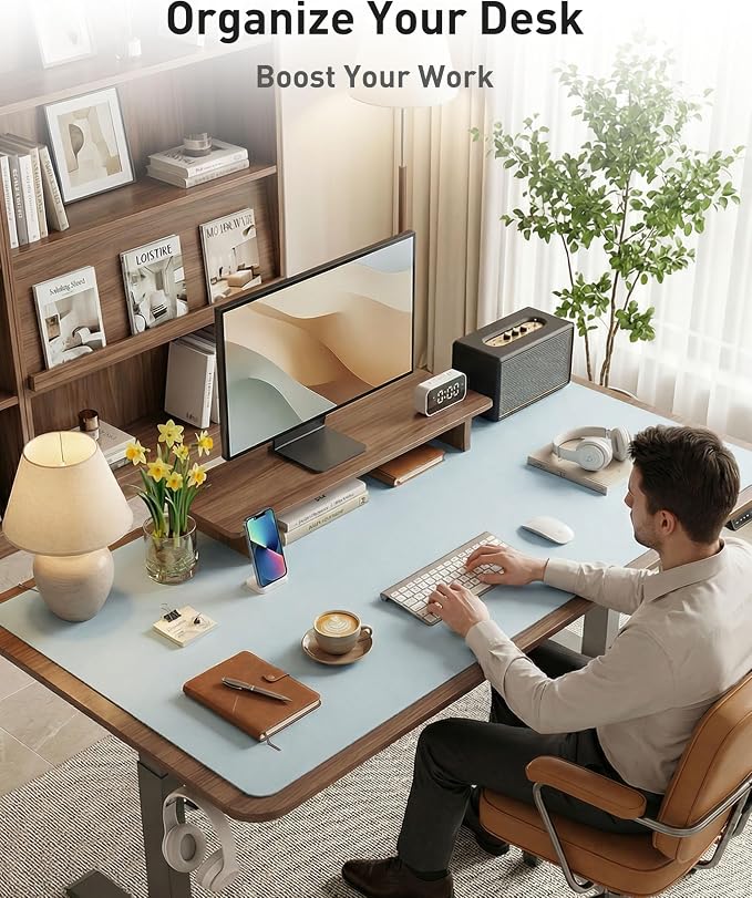 Aothia Faux Leather Desk Mat - Image 3