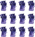 Beistle Metallic Wrapped Balloon Weight – 12 Pack, Lavender Purple Balloon by Beistle