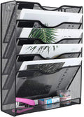 EasyPAG 5 Tier Wall File Holder Mesh Hanging Folder Organizer by EasyPAG