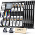 STAGEEK 21PCS Metal Mechanical Pencil Set, Art Lead Pencil 0.3, 2mm Holder by STAGEEK