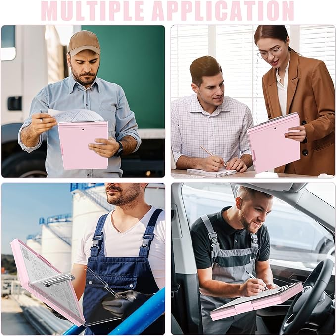 Hongri Clipboard with Storage, Heavy Duty with Dual Compartment, Smooth Writing - Image 6