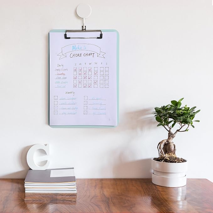 Mr. Pen- Plastic Clipboard, 12.5" x 9", 2 Pack, Clipboard Plastic | Low-Profile - Image 5