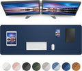 Large Desk Mat, Large Mouse Pad, Office Desk Mat, Non-Slip PU Leather Desk by AFIING