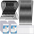 Marspark 300 Pcs ID Badge Holder by Marspark