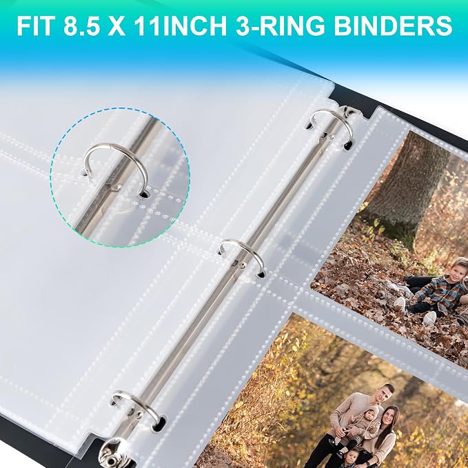 Aegero 25 Pack 4 x 6 Photo Sleeves - Image 5