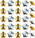 Push Pins for Wall, Thumb Tacks for Bulletin Board, Photo Wall, Feature Wall by Tandarui