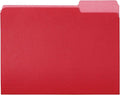 Amazon Basics File Folders for Organization, Letter Size, 1/3 Cut Tab by AmazonBasics