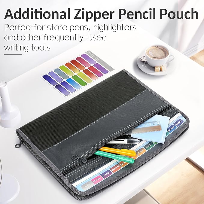 Sooez Accordion File Organizer - Image 5