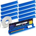 PerKoop 30 Pcs Classroom Desk Name Plates Holder by PerKoop