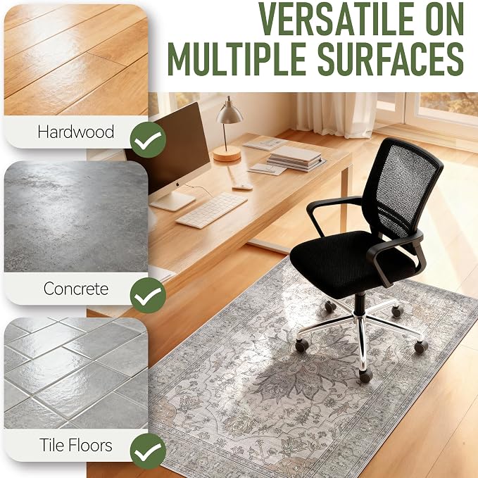 Office Chair Mat for Hardwood 48"x60", Under Desk Chair Mat for Home Office - Image 7