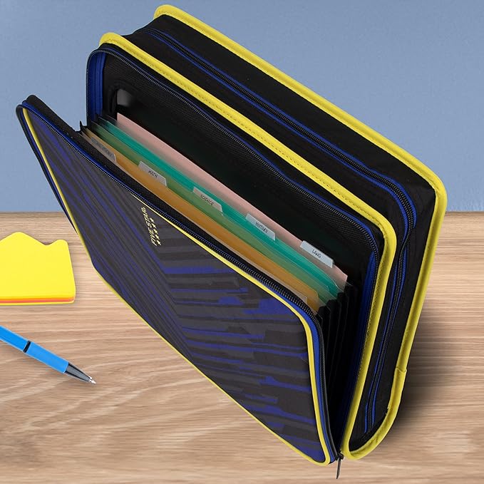 Five Star Zipper Binder 2 Inch O-Rings Case Organiser - Image 3