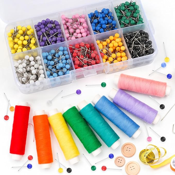 1000 Pcs Multi-Color Push Pins, Map Pins - Image 4