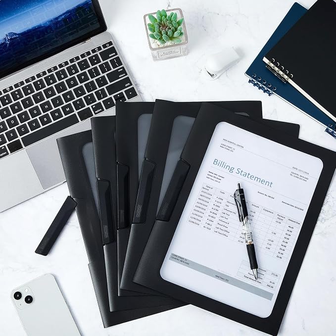 Yeaqee 25 Pcs Clear Report Covers - Image 6