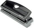 Rapesco 1725 Adjustable 6-Hole Punch, 4 x Different Positions, 9 Sheets Capacity by Rapesco
