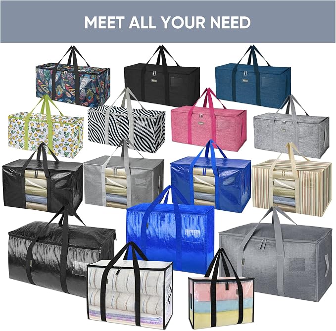 BALEINE 8-Pack Oversized Moving Bags - Image 7