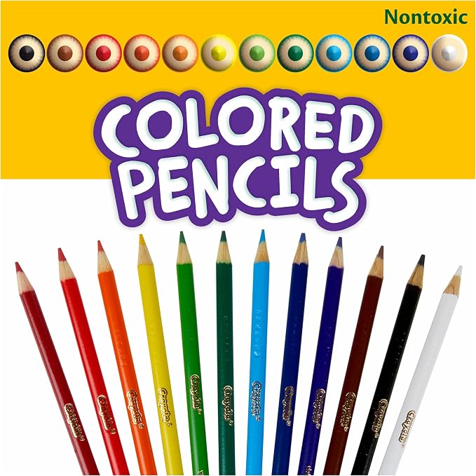 Crayola Bulk Colored Pencils for Kids, Teacher Classroom Must Haves, School - Image 2