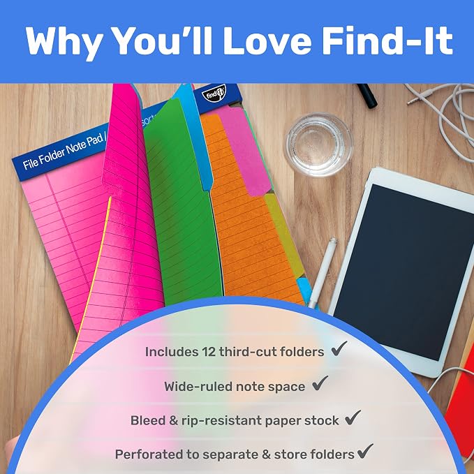 Find It File Folder Notepad - Image 8
