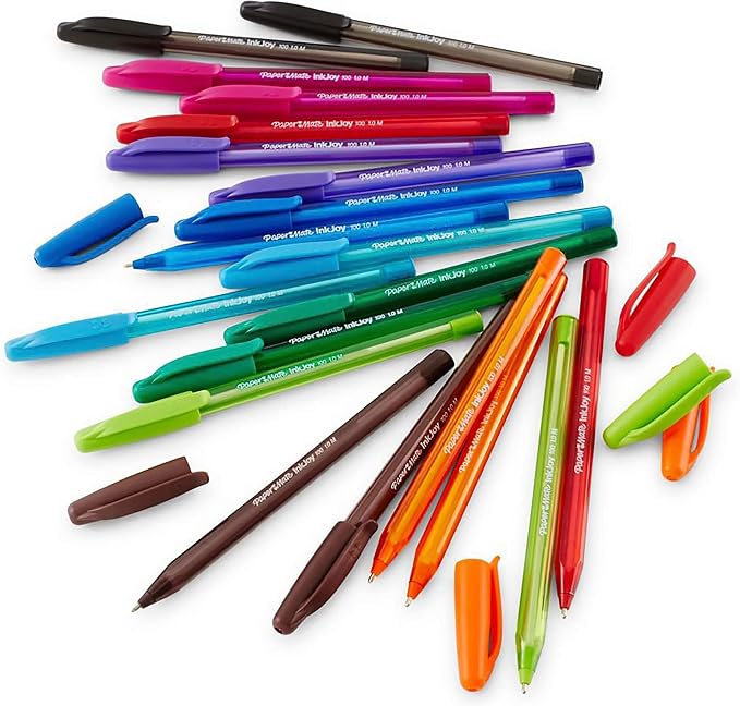 Paper Mate InkJoy 100ST Ballpoint Pens, Medium Point, Box of 12 - Image 4