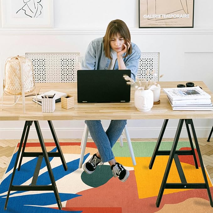 Office Chair Mat for Hardwood Floor, Machine Wash - Image 2