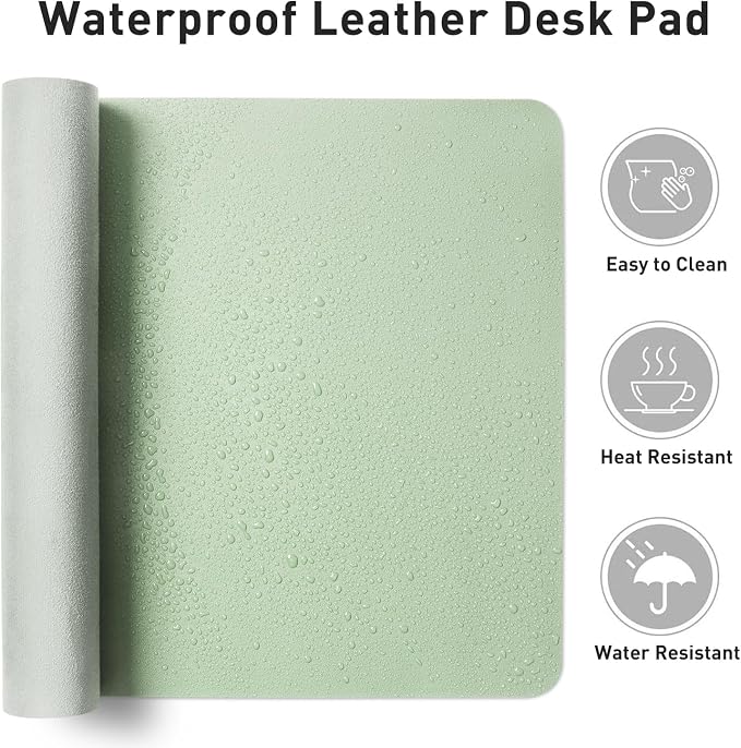 Aothia Large PU Leather Desk Pad Protector - Image 7